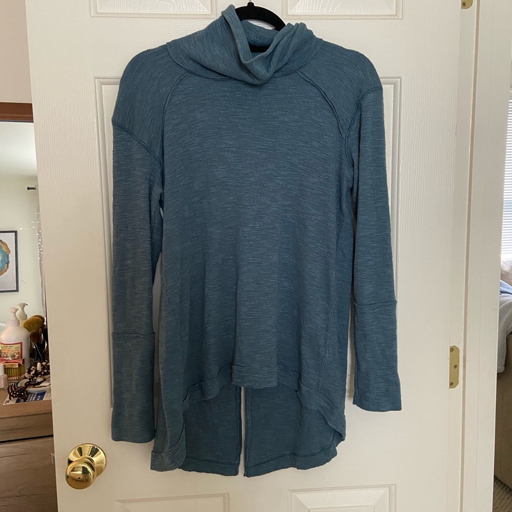 Free People Long Sleeve Cowl Neck Tee